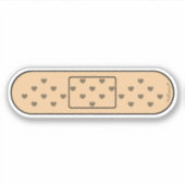 Niedliche Bandage im Skin Typ 1 Aufkleber (Vorderseite)