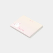 Niedliche Banden | Personalisierte Nachhinweise Post-it Klebezettel (angewinkelt)