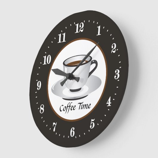 niedliche Bar Große Wanduhr (Winkel)