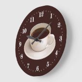 niedliche Bar Große Wanduhr (Winkel)