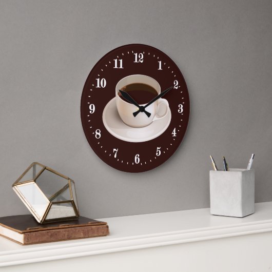 niedliche Bar Große Wanduhr (Büro)