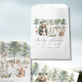 Niedliche Bären-Eichhörnchenwälder Tiere Kinderdus Geschenktütchen