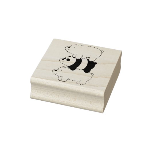 Niedliche Bären Gummistempel (Stempel)