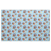 Niedliche Bären, Hunde und Katzen und bunte Fallsc Stoff (Yard (91,4 cm))