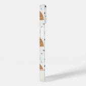 Niedliche Bären im Holzmuster Case-Mate iPhone Hülle (Rückseite / Rechts)