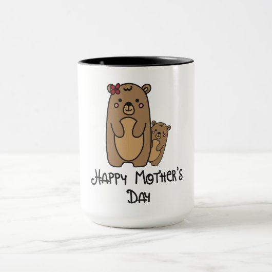 Niedliche Bären Tasse (Zentrum)