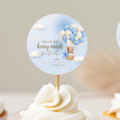 Niedliche Bärenbotschaft Kinderdusche Geschenkanhänger