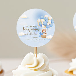 Niedliche Bärenbotschaft Kinderdusche Geschenkanhänger