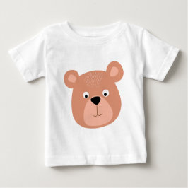Niedliche Bärenfläche Baby T-shirt
