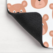 Niedliche Bärenfläche Mousepad (Ecke)
