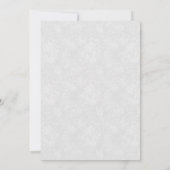 Niedliche Bärenfront Roter Scarf & Rosy Cheeks Geb Einladung (Rückseite)