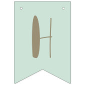 Niedliche Bärenjagdfahnen Wimpelkette (Zweite Fahne)