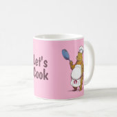 Niedliche Bärenküche, kochen wir Koch Geschenk Kaffeetasse (VorderseiteRechts)