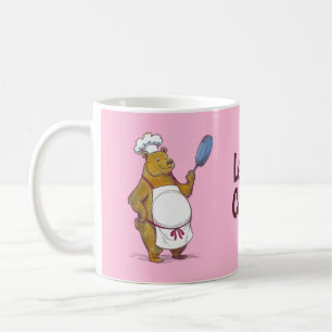 Niedliche Bärenküche, kochen wir Koch Geschenk Kaffeetasse