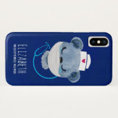 Niedliche Bärennahrung mit einer medizinischen Mas Case-Mate iPhone Hülle (Rückseite (Horizontal))