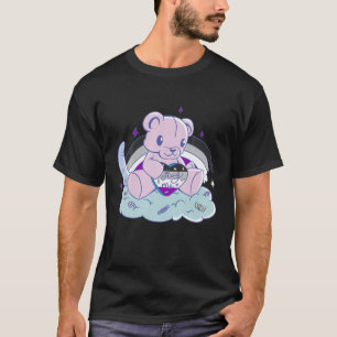 Niedliche Bärenwolken, asexuelle Fahne T-Shirt