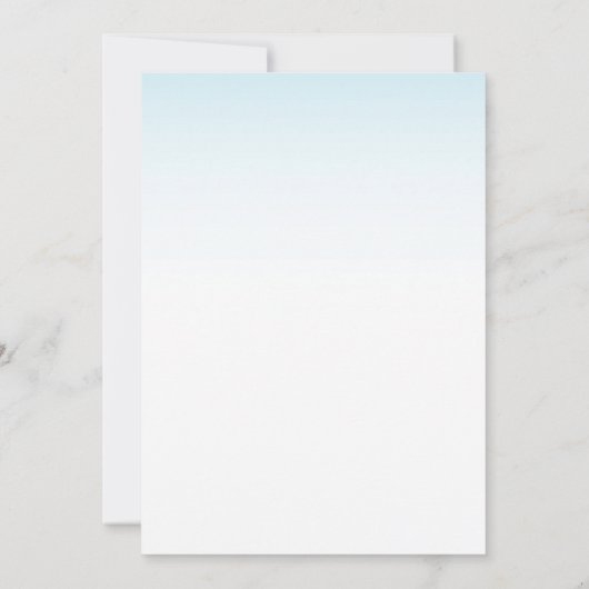 Niedliche Baseball Baby Dusche Einladungen (Rückseite)