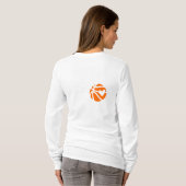 Niedliche Baseball-Mama T-Shirt (Schwarz voll)