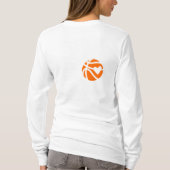 Niedliche Baseball-Mama T-Shirt (Rückseite)