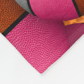 niedliche Basketball-Basketball für Graumädchen Fleecedecke (Ecke)