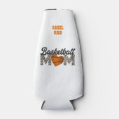 Niedliche Basketball-Mama Flaschenkühler (Vorderseite)