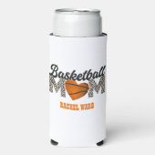 Niedliche Basketball-Mama Selters Dosenkühler (Seltzer Vorderseite)