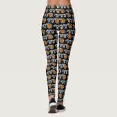 Niedliche Basketballsportart Leggings (Rückseite)