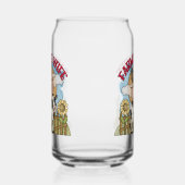 Niedliche Bauer Ehefrau Landhaus Dosenglas (Links)