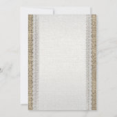 Niedliche Bauerndusche Einladungen (Rückseite)