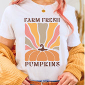 Niedliche Bauernhof Fresh Fall Pumpkin Saison T-Shirt