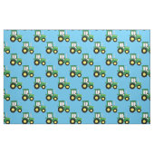 Niedliche Bauernkids Traktor blau Stoff (Fat Quarter (45,7 x 55,9 cm))