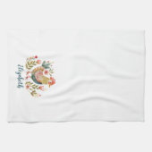 Niedliche Bauernstube Geschirrtuch (Horizontal)