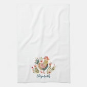 Niedliche Bauernstube Geschirrtuch (Vertikal)