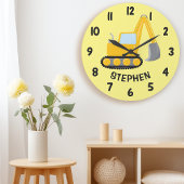 Niedliche Baukastenwaage Große Wanduhr