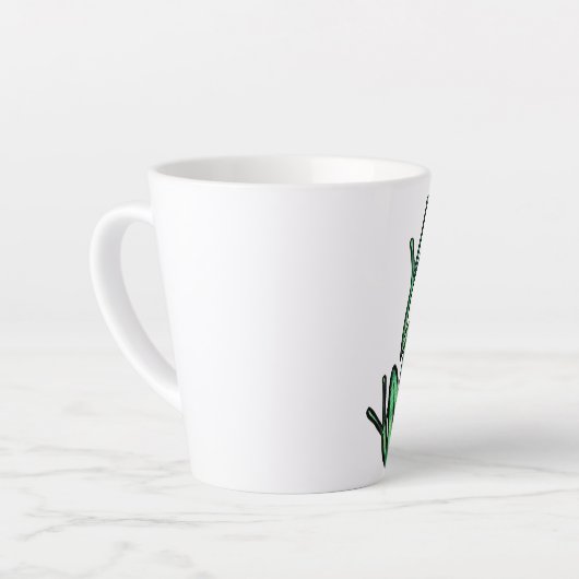 Niedliche Baumfrosche Kunstfrosche I Liebe Frösche Milchtasse (Linke Ecke)