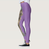 Niedliche Baumhugger-Bärenszene Leggings (Links)