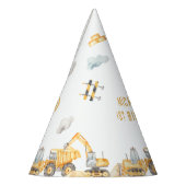 Niedliche Bautransporter Partyhütchen (Links)