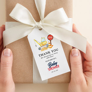 Niedliche Bauweise Vielen Dank Baby Dusche Gefalle Geschenkanhänger