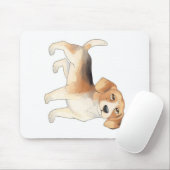 Niedliche Beagle Hundebilder Mousepad (Mit Mouse)