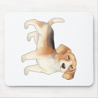 Niedliche Beagle Hundebilder Mousepad