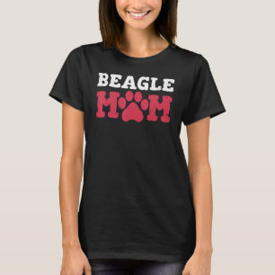Niedliche Beagle Mamas Beagle Hunde Beagle Eigentü T-Shirt