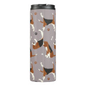 Niedliche Beagles Thermosbecher (Rückseite)