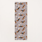 Niedliche Beagles Yogamatte (Vorderseite)
