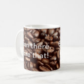 Niedliche Bean da, fertig! Kaffeetasse (Vorderseite Links)