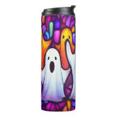 Niedliche Beängstigende Geister Thermosbecher (Nach links gedreht)