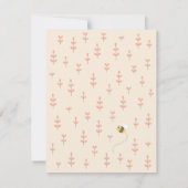 Niedliche Bear Baby Shower Einladungen (Rückseite)