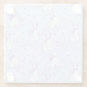 NIEDLICHE BEARBEN MIT CHRISTMAS-PRÄSENTIEREN GLASUNTERSETZER (Rückseite)