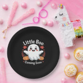 Niedliche Bekanntgabe der Schwangerschaft Pappteller (Party)