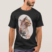 Niedliche Bengalische Katze Japanischer Cherry Blo T-Shirt (Vorderseite)
