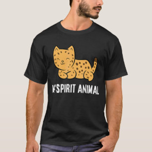 Niedliche Bengalische Katze Mein Geisttier ist ein T-Shirt